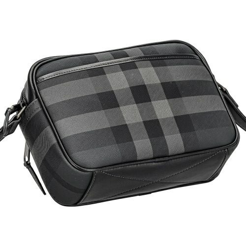 バーバリー ショルダーバッグ メンズ ブラック パディバッグ BURBERRY