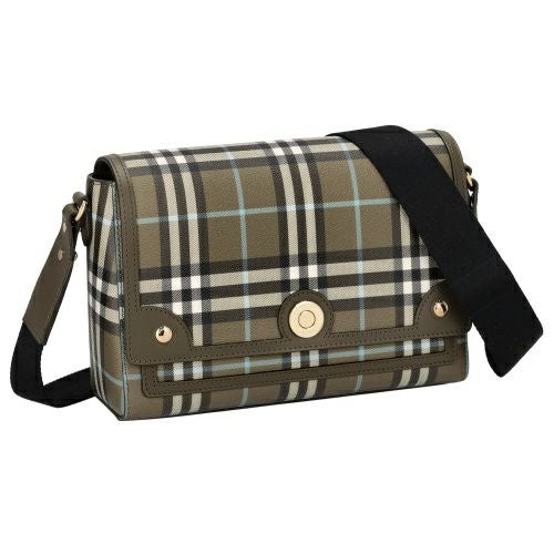 バーバリー ショルダーバッグ レディース グリーン ノートバッグ