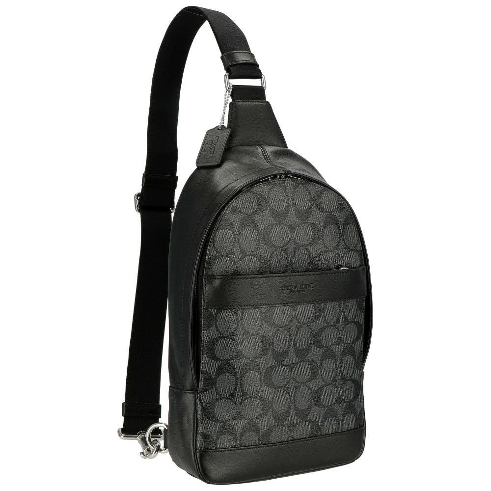 コーチ アウトレット ボディバッグ メンズ チャールズ シグネチャー