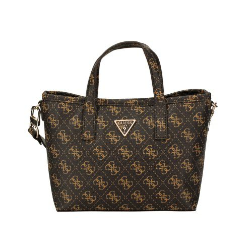 ゲス トートバッグ レディース LATONA II / MINI TOTE ブラウン GUESS