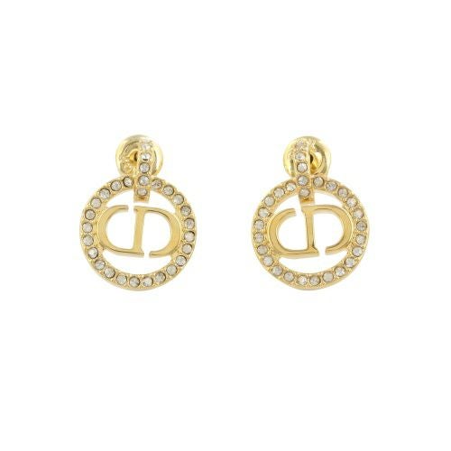クリスチャンディオール ピアス レディース Petit CD ゴールド
