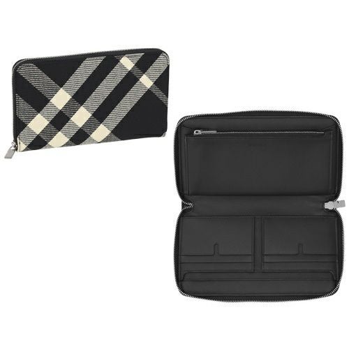 バーバリー 長財布 メンズ ブラック BURBERRY 8089510 A1189 | GINZA