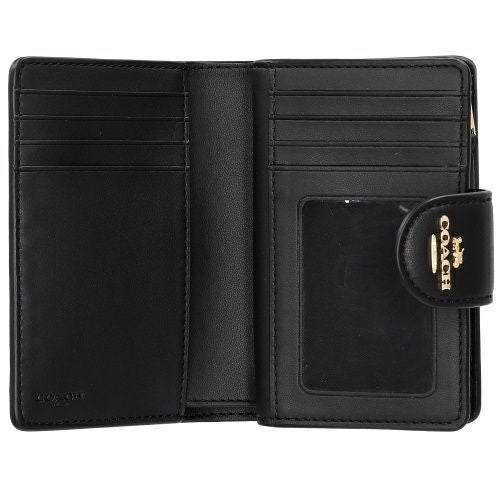 コーチ アウトレット 二つ折り財布 レディース シグネチャー ブラウン