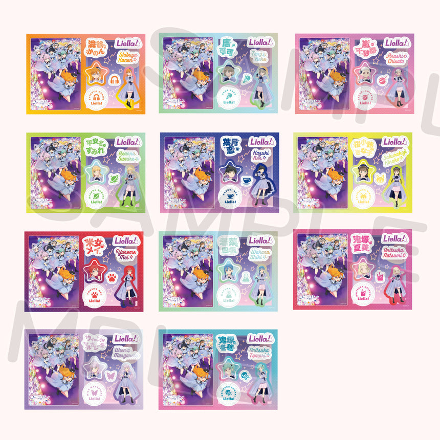 9/9公演】ステッカーセット＜受付期間：～9/8＞ – ラブライブ！School