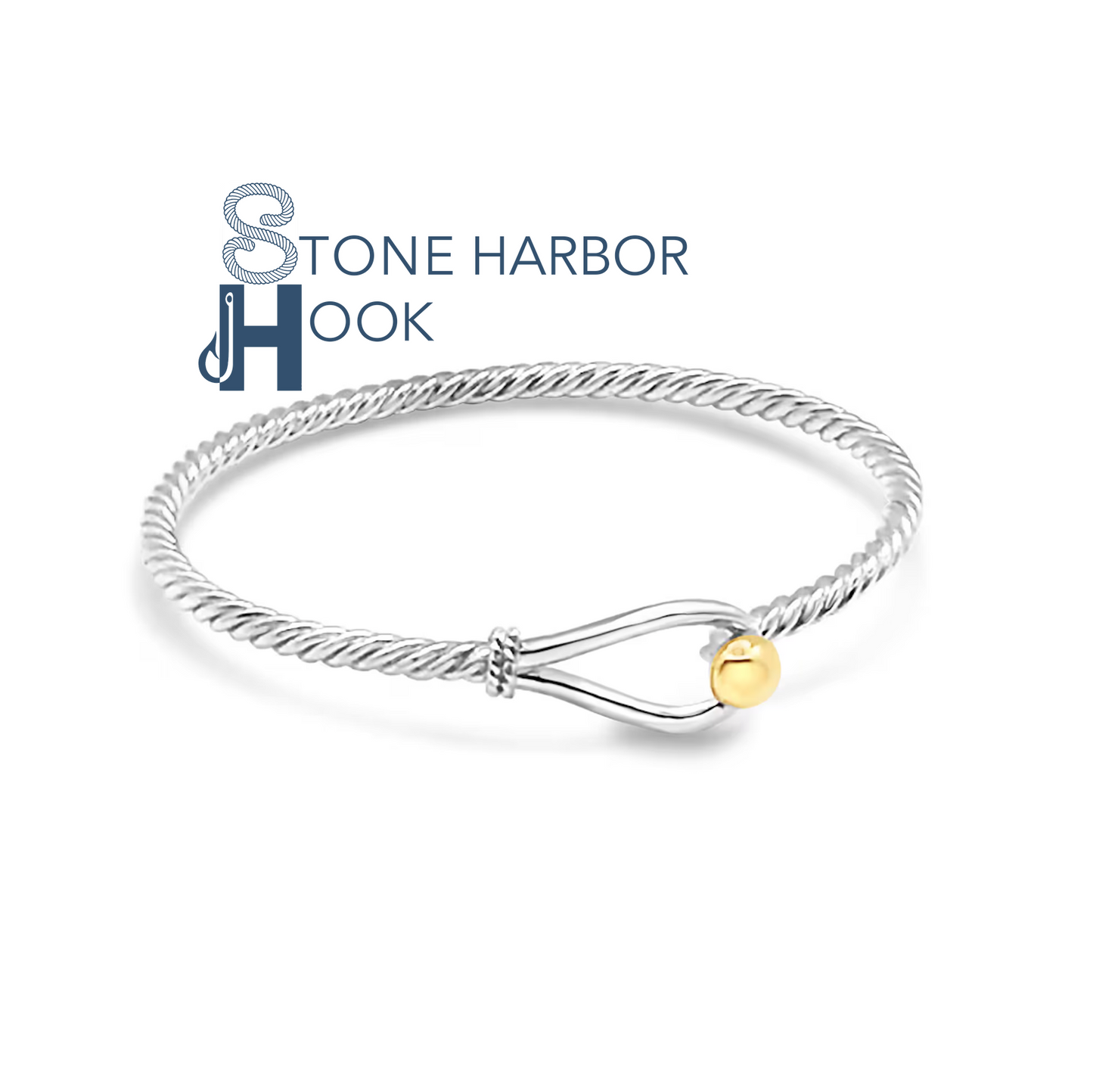 Stone Harbor Hook Bangle – Jewelry Studio