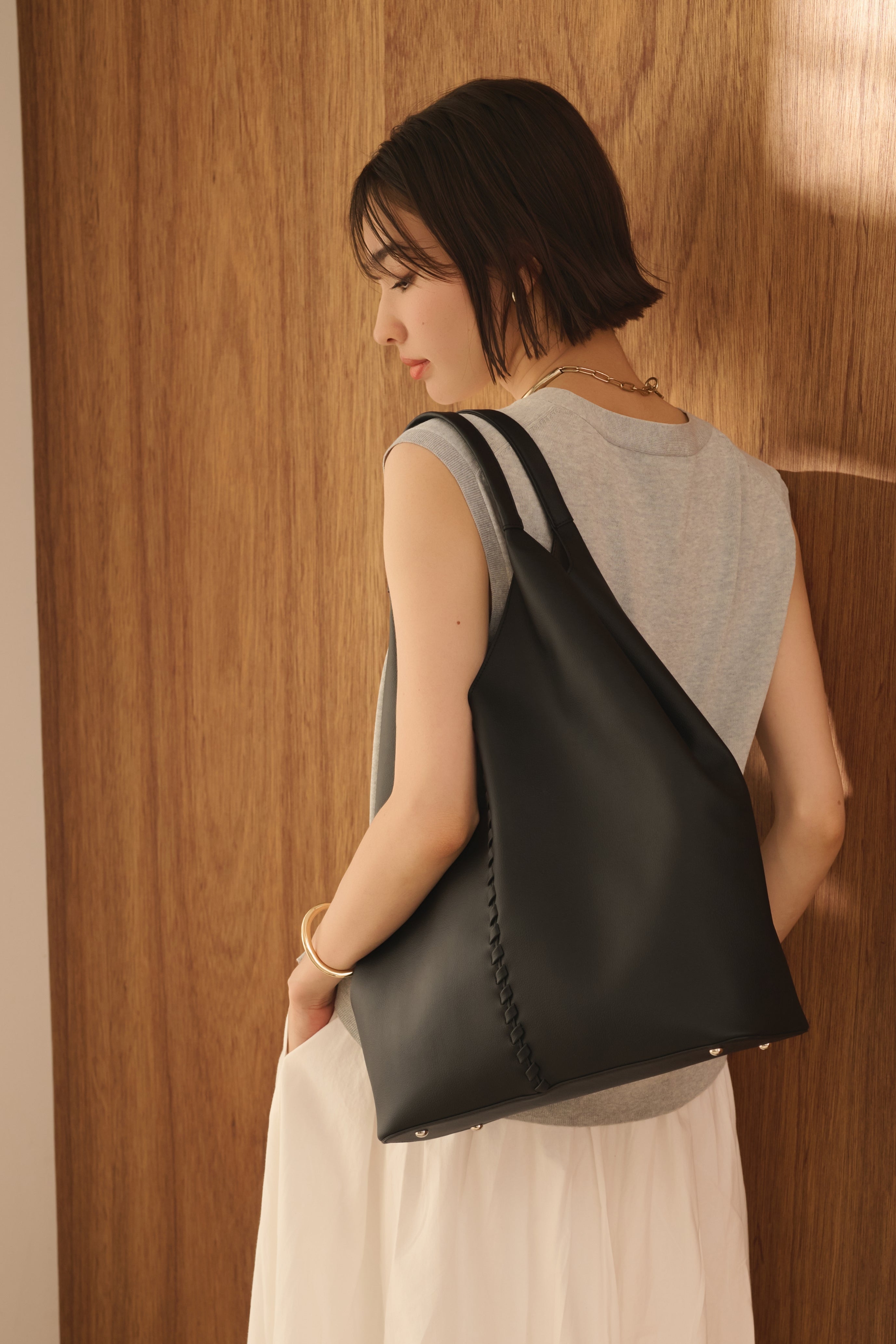 Grape Vine Tote Bag | LOVST TOKYO, グレープレザー, ヴィーガン