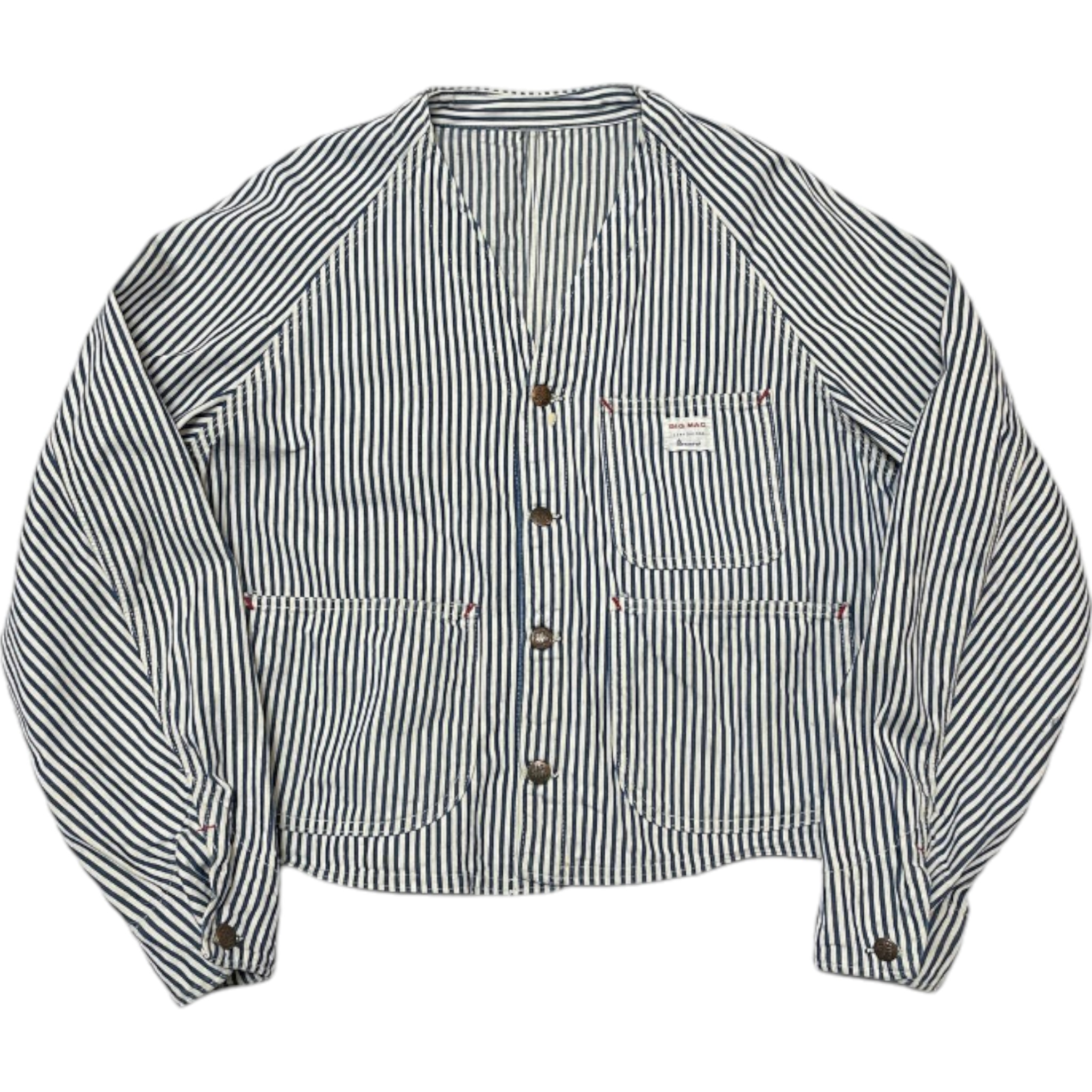 60s ビッグマック デニムエンジニアジャケット ヒッコリー