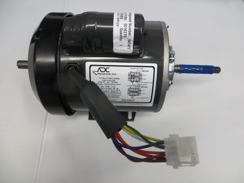 WFR100069 - 3/4 115/230/60/1 w/Plug - ADC American Dryer Corp