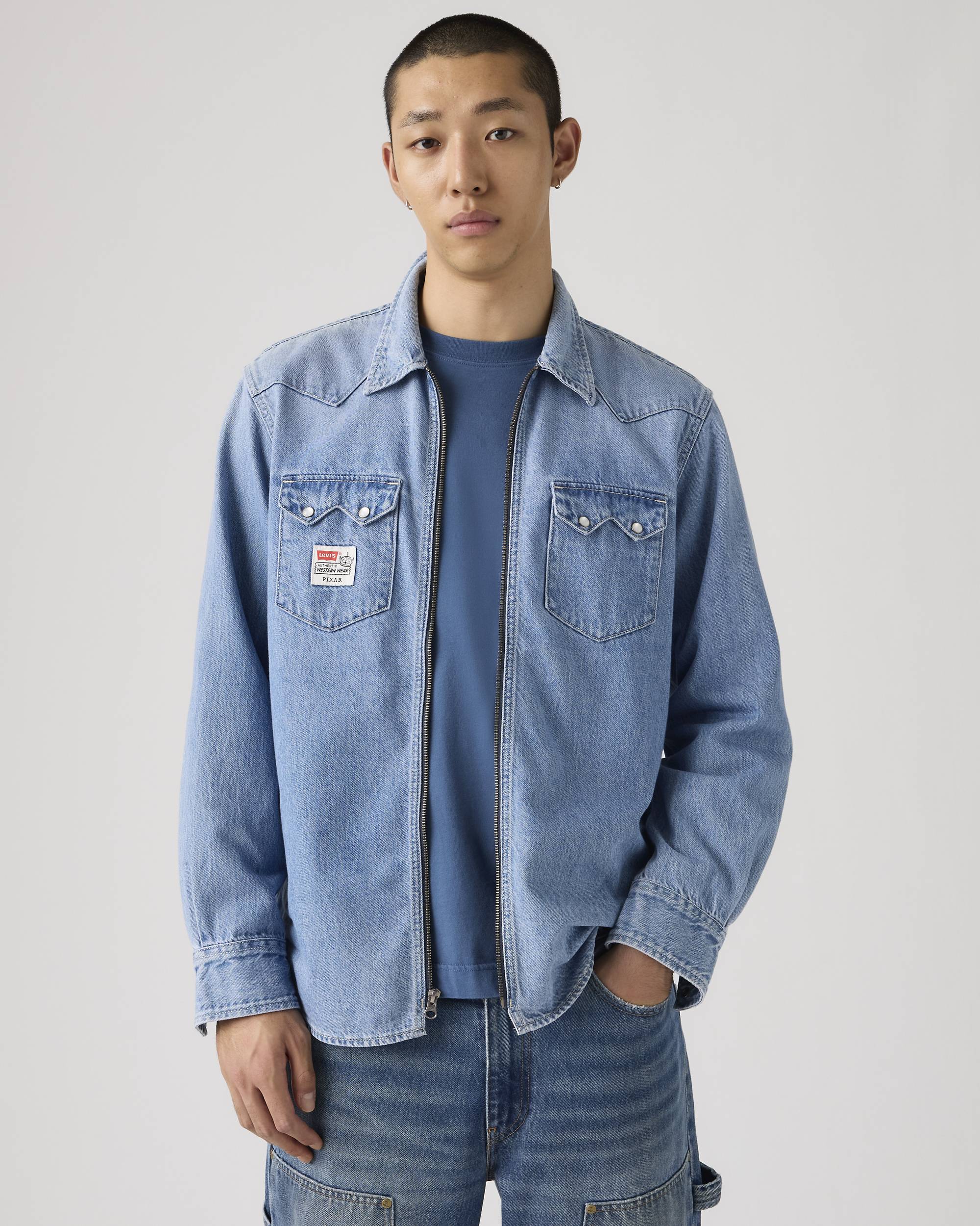Levi's® X Toy Story Western Shacket - Light Wash | Levi's® US