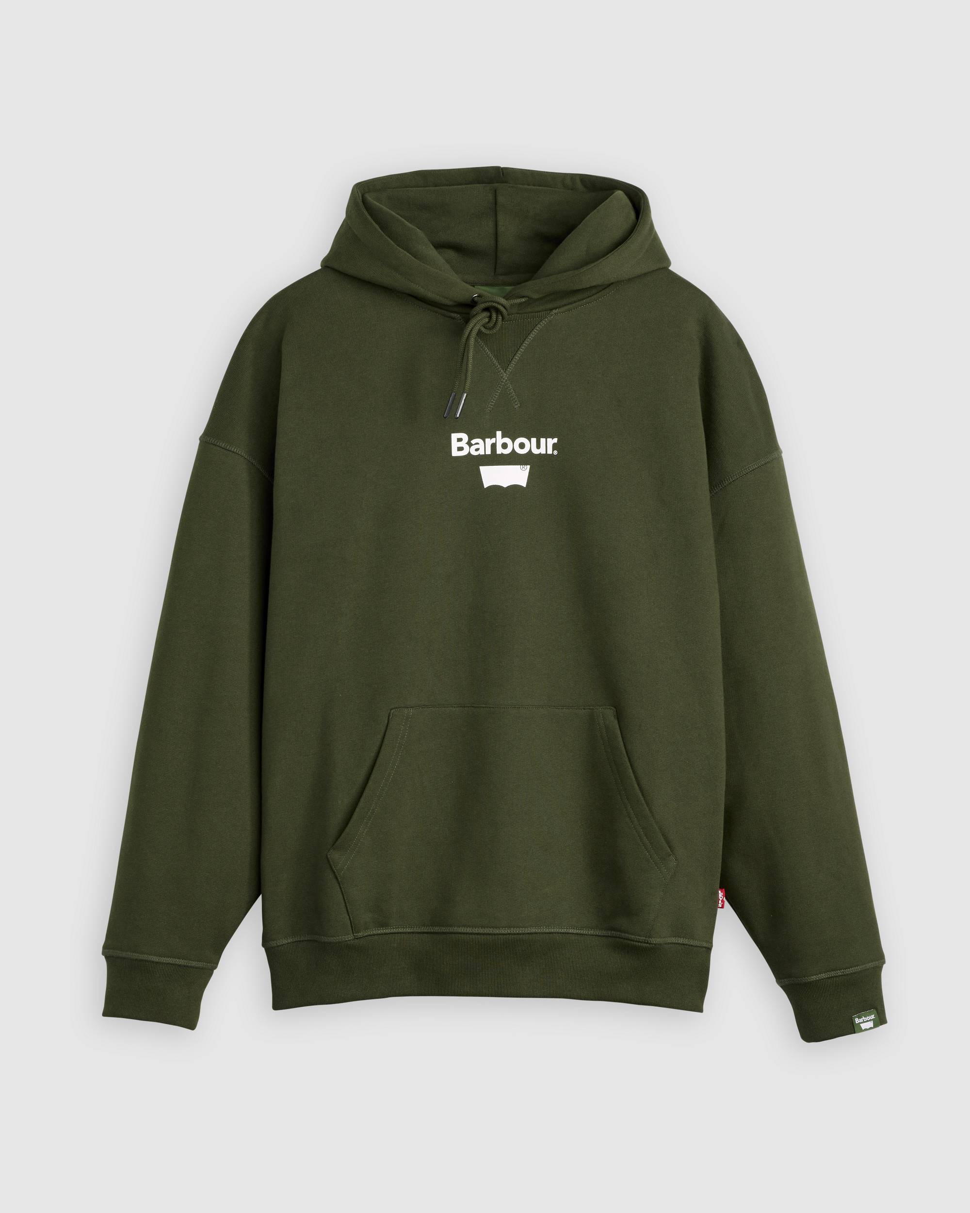 Levi's® X Barbour Graphic Hoodie - Green | Levi's® US