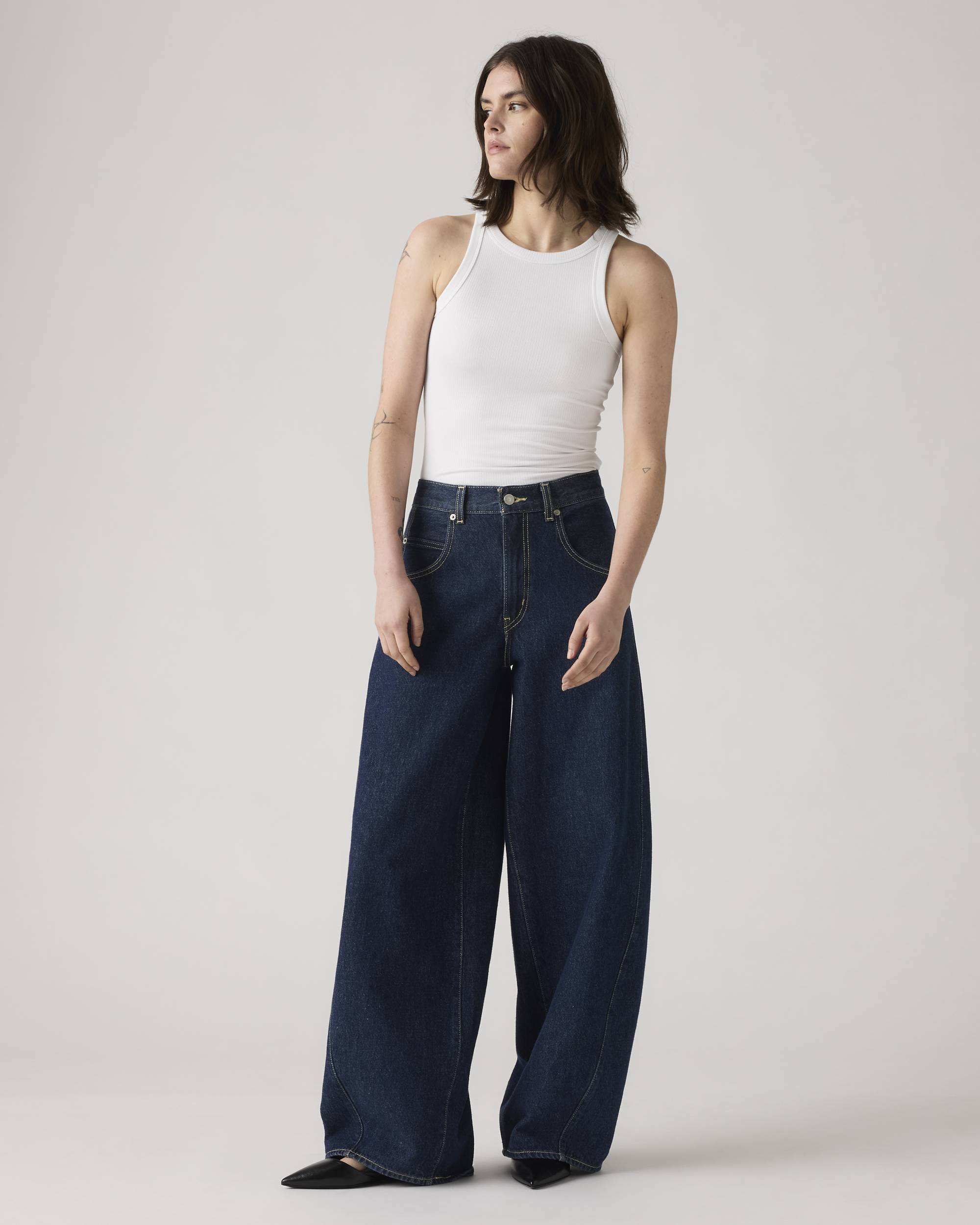 Super Baggy Barrel Women's Jeans - Dark Wash | Levi's® US