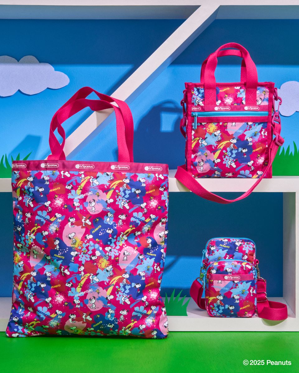 レスポートサック×スヌーピー」冬の激かわコラボ登場！ ポーチもバッグ