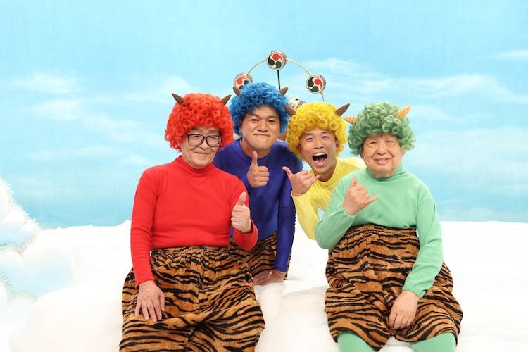 ドリフの「雷様」にカミナリがやってくる、後輩芸人とコント共演