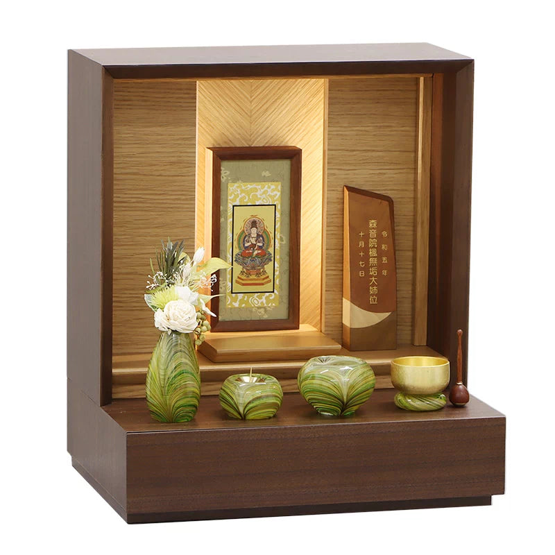 ミニ仏壇 ソフィオ ウォールナット | お仏壇の通販 | インテリア仏壇
