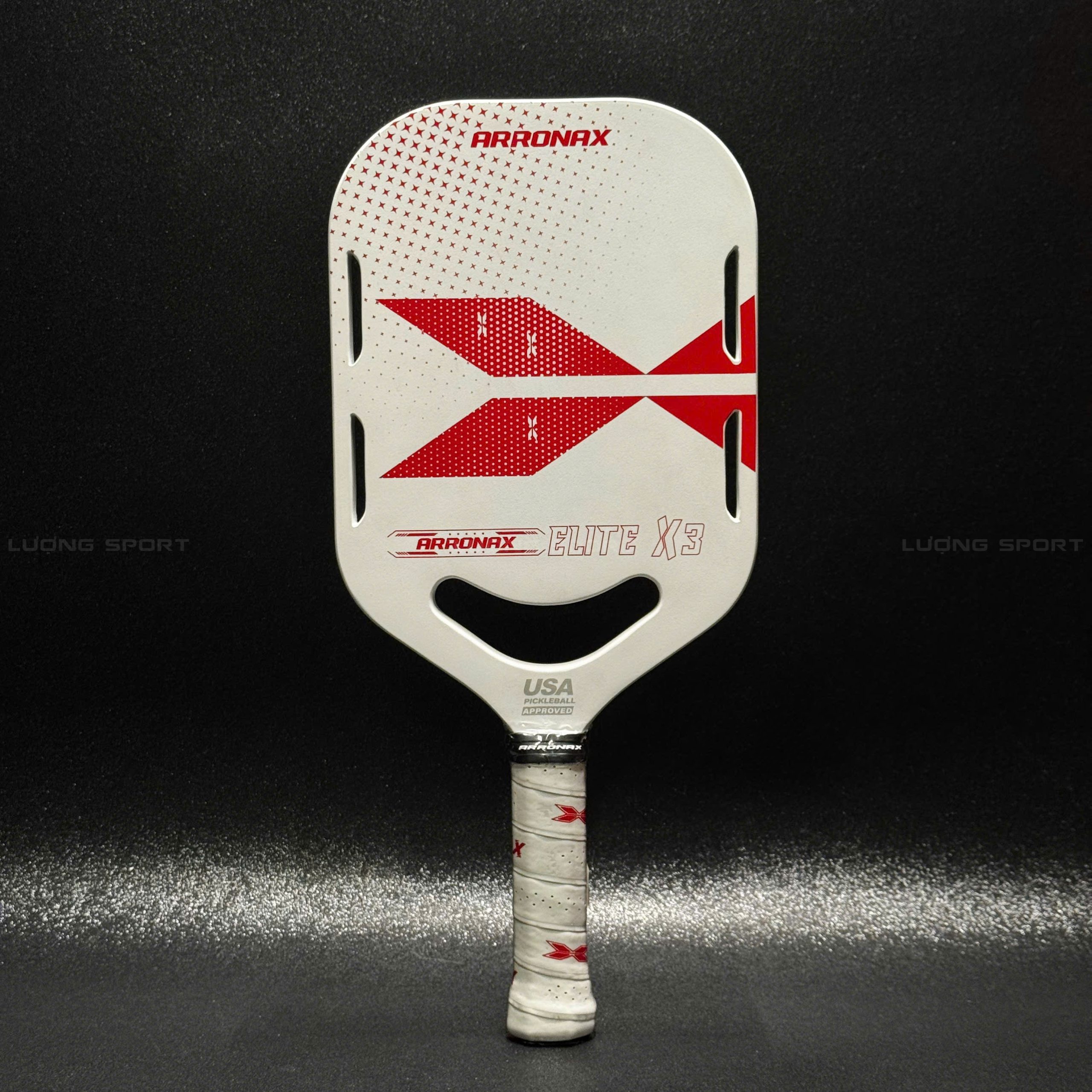 Vợt Pickleball Arronax Elite X3 (Trắng đỏ) chính hãng