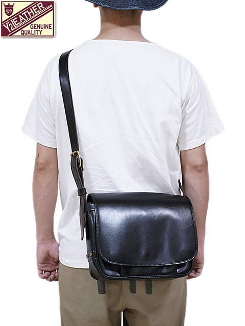 Y'2 LEATHER（ワイツーレザー） 】 ヴィンテージホースメールバッグ