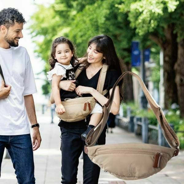 ノルンマーニ（N/ORN Mani）ショルダーバッグ×ヒップシート 簡単コンパクト