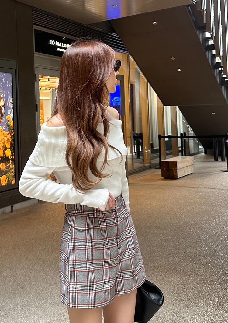 Off shoulder knit top LD039 – LUDICRUM