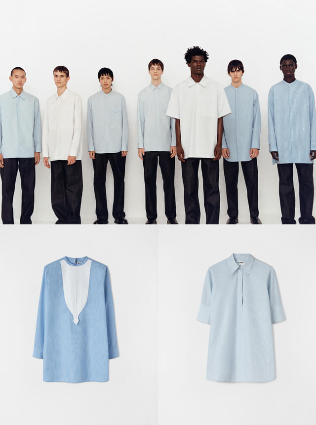 JIL SANDER 7 DAYS SHIRTS | Lula JAPAN [ルラ ジャパン]