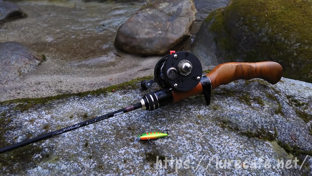 インプレ】メガバス ハンツマンGHBF48-3UL【ウッドグリップがカッコ良