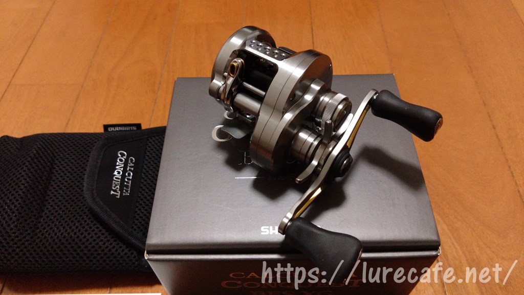 インプレ】シマノ 23カルカッタコンクエストBFS【渓流ベイト最高峰