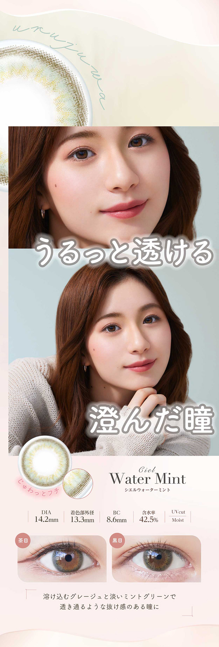 Neo Sight 1day CielUV ≪シエルウォーターミント≫（30枚入り