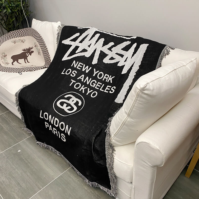 throw blanket with Stüssy,stussy throw|luxurythrowblanket