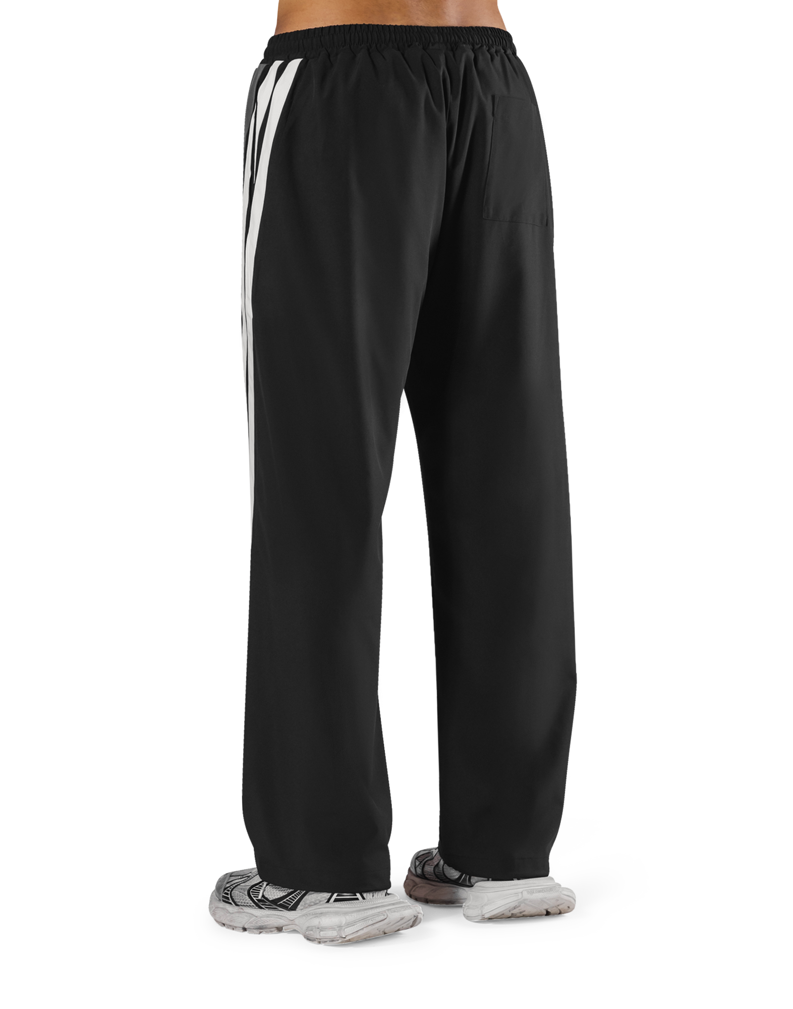 2Line Adjustable Wide Track Pants - Black – LÝFT