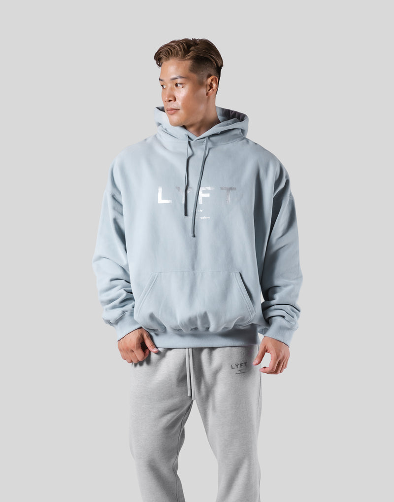 New Flag Oversize Sweat Hoodie - L.Blue – LÝFT