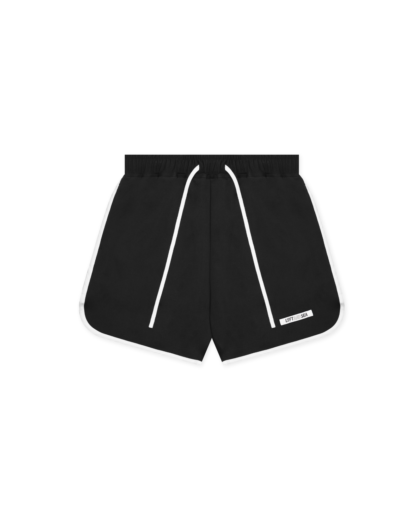 LÝFT × WIND AND SEA Wappen Shorts - Black