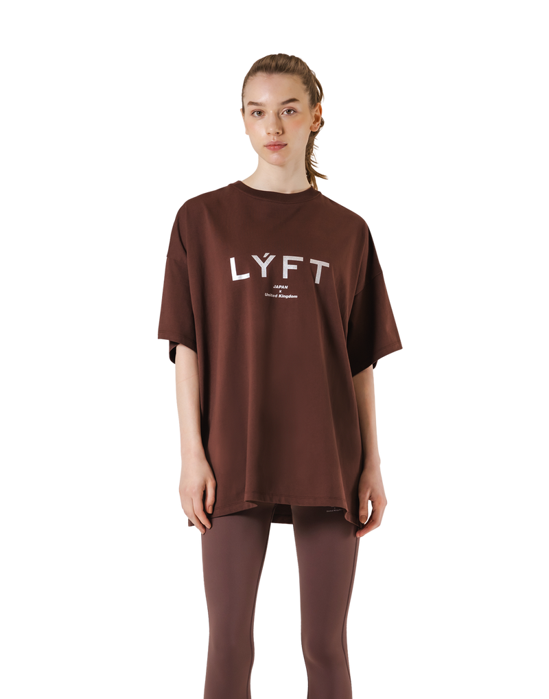 Standard Oversize T-Shirt - Brown – LÝFT