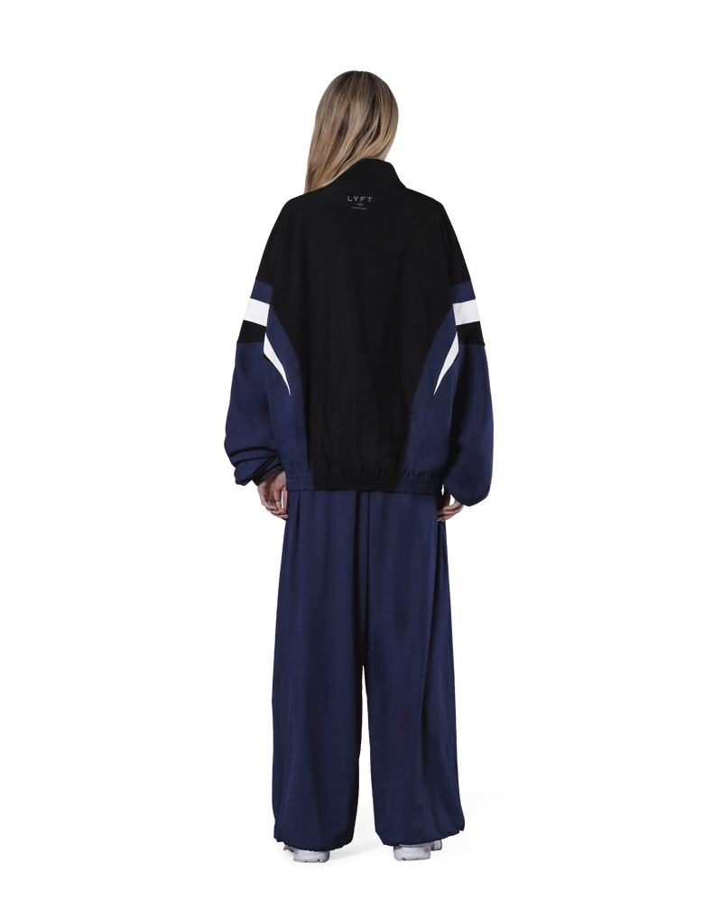 2Line Oversize Track Jacket V.2 - Navy – LÝFT