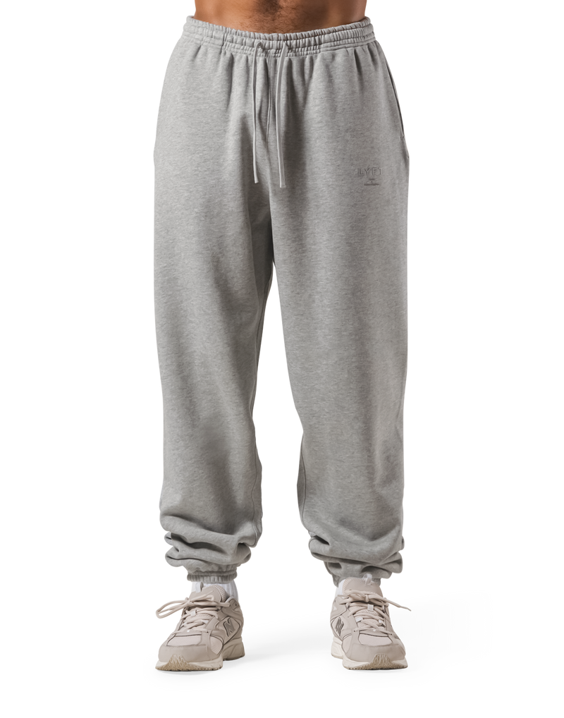 Relax Fit Loose Sweat Pants - Grey – LÝFT