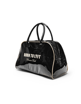 Born To LÝFT Enamel Grip Bag - Clear Black