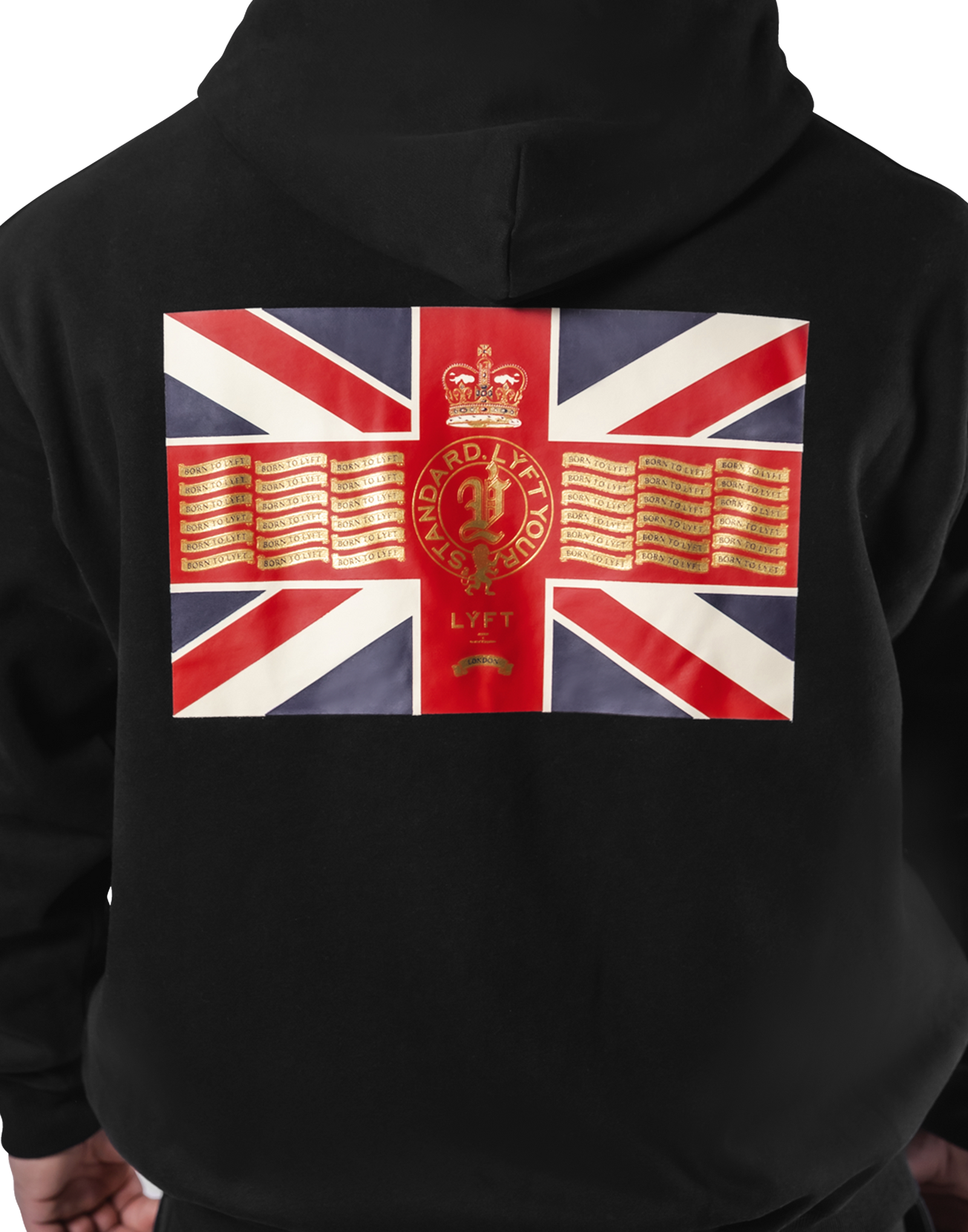 Classic Flag Zip-Up Hoodie - Black – LÝFT