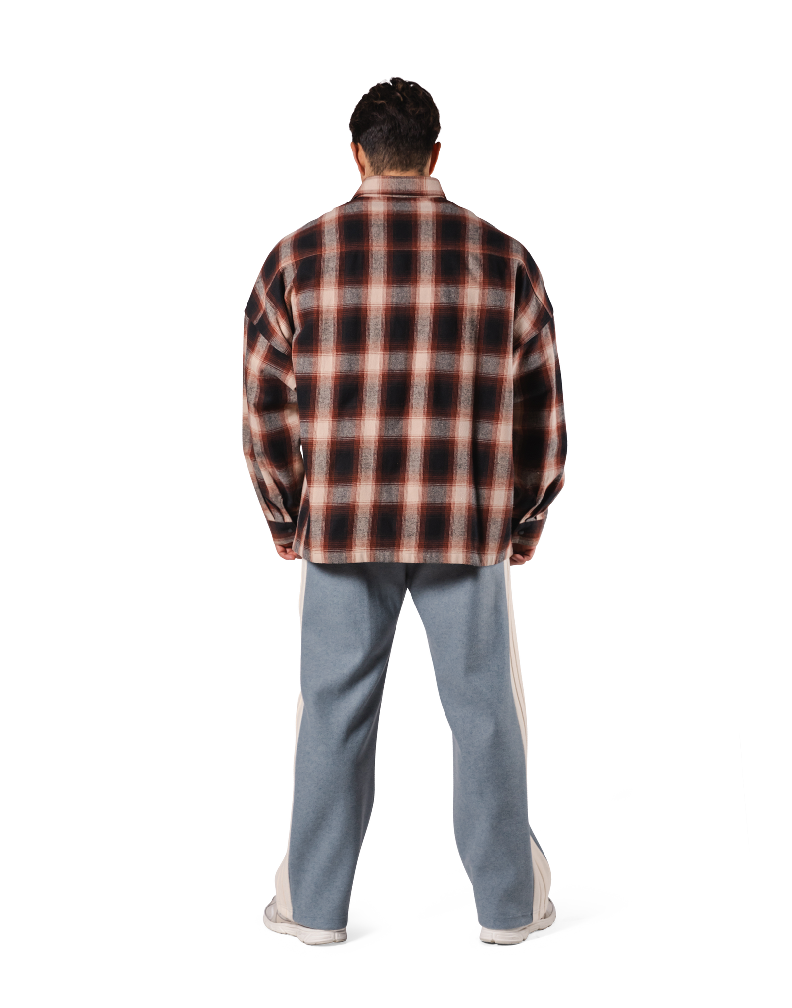 Oversize Flannel Shirt - Red – LÝFT