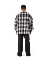 Oversize Flannel Shirt - Black – LÝFT