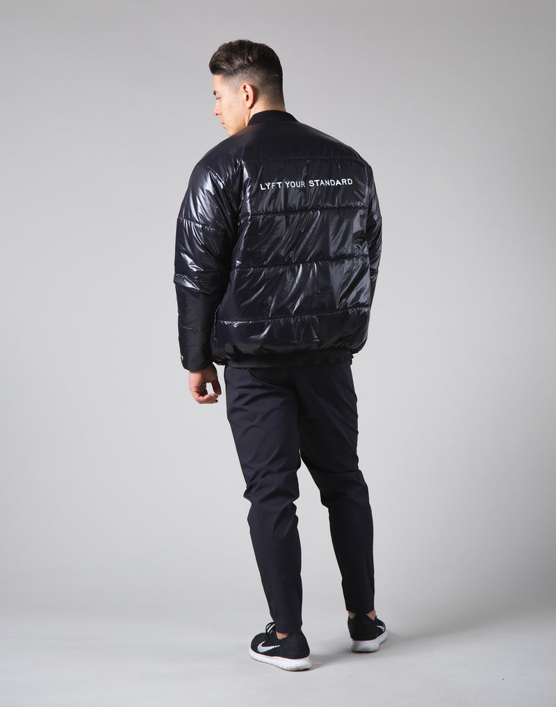 Light Weight Warm Nylon Jacket - Black – LÝFT