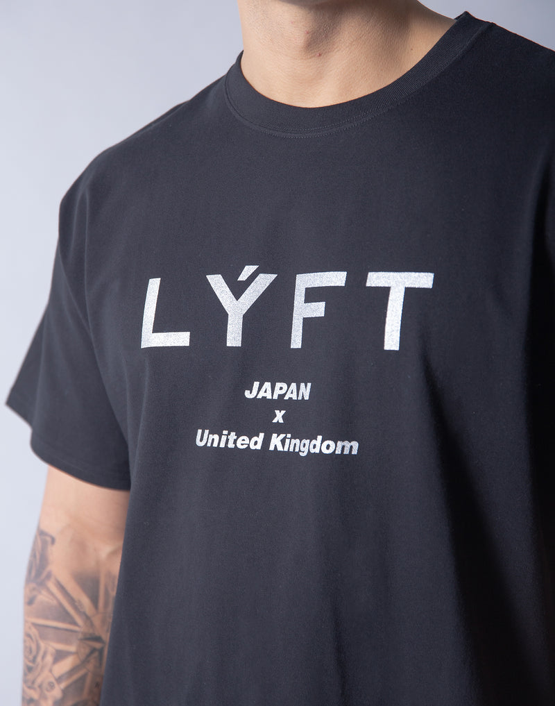 LYFT JPxUK Big-size T-Shirt - Black – LÝFT