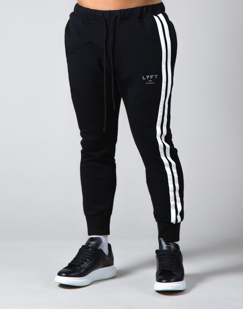 2Way Stretch Side 2 Line Warm Sweat Pants --Black – LÝFT