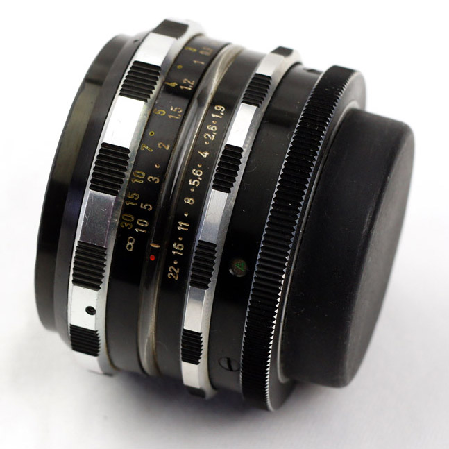 M42 Lens Database - Schneider-Kreuznach Edixa-Xenon 50mm f/1.9-22