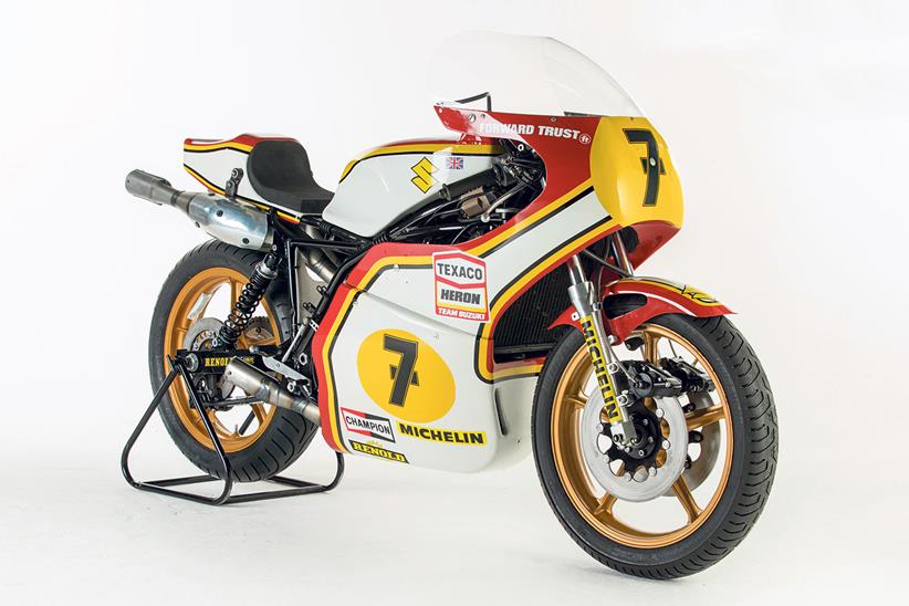 Sheene's XR14: Rebuilt and ready to race