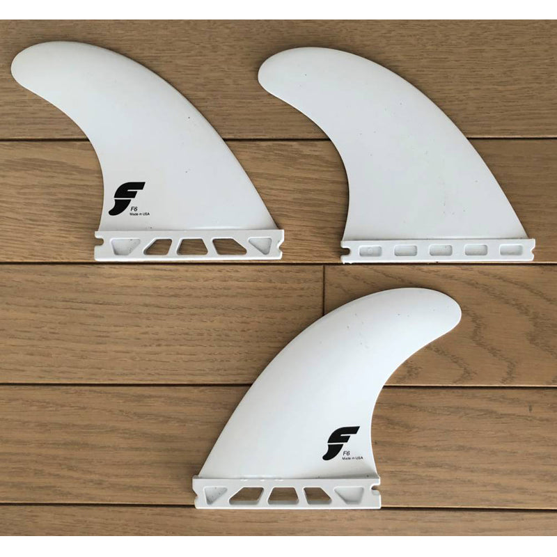 Futures - F6 Thermo 3 Fin Set - White – MCKEVLIN'S SURF SHOP