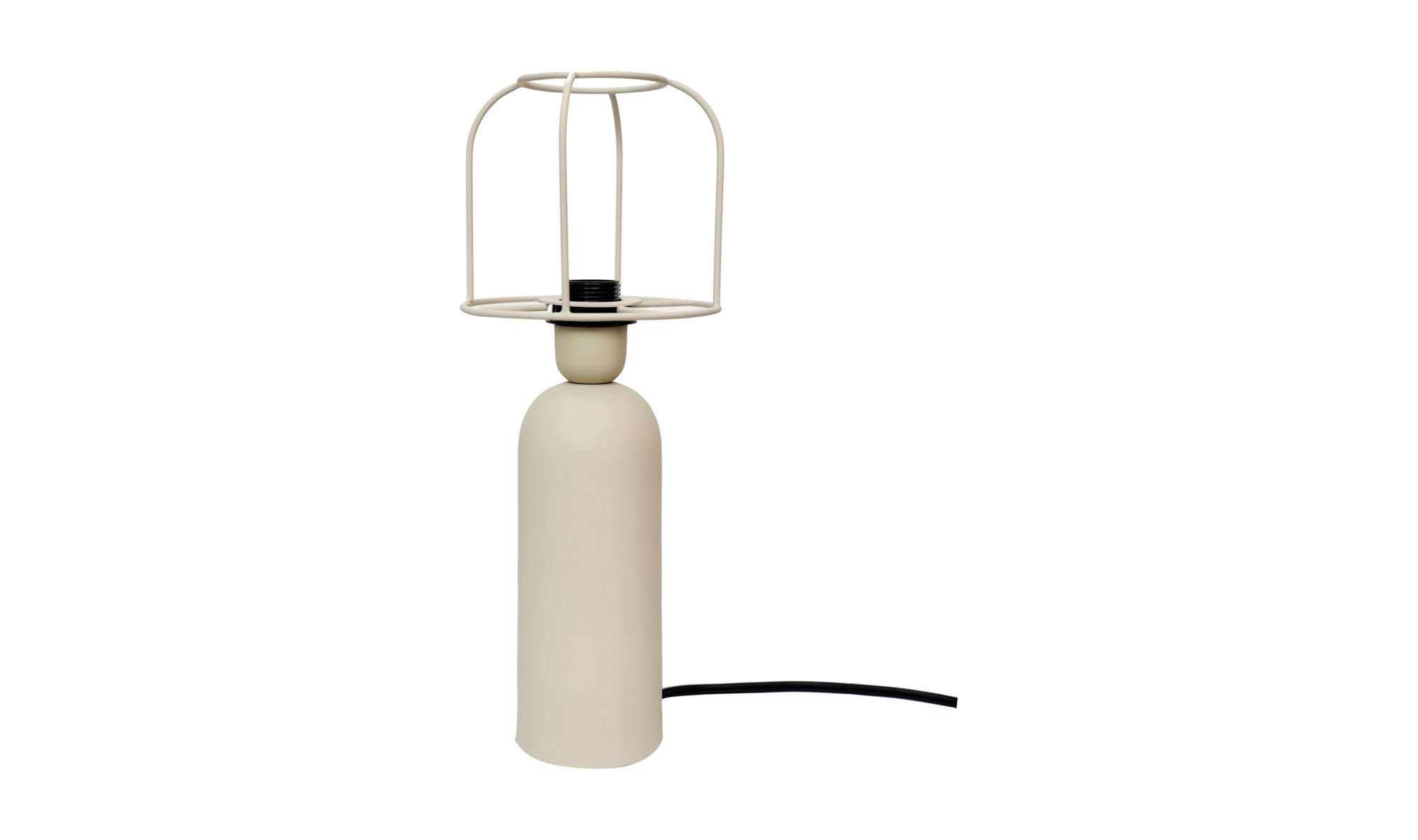 Echo Table Lamp in White Iron- Contemporary Modern Lighting Design
