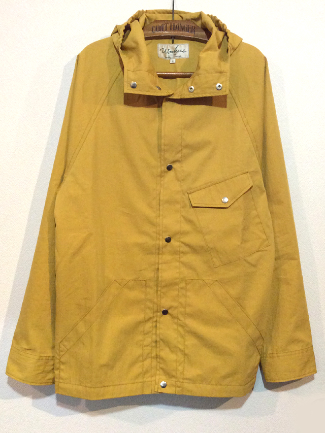 マウンテンシャツパーカー マスタード Mountain Shirt Parka, Mastard