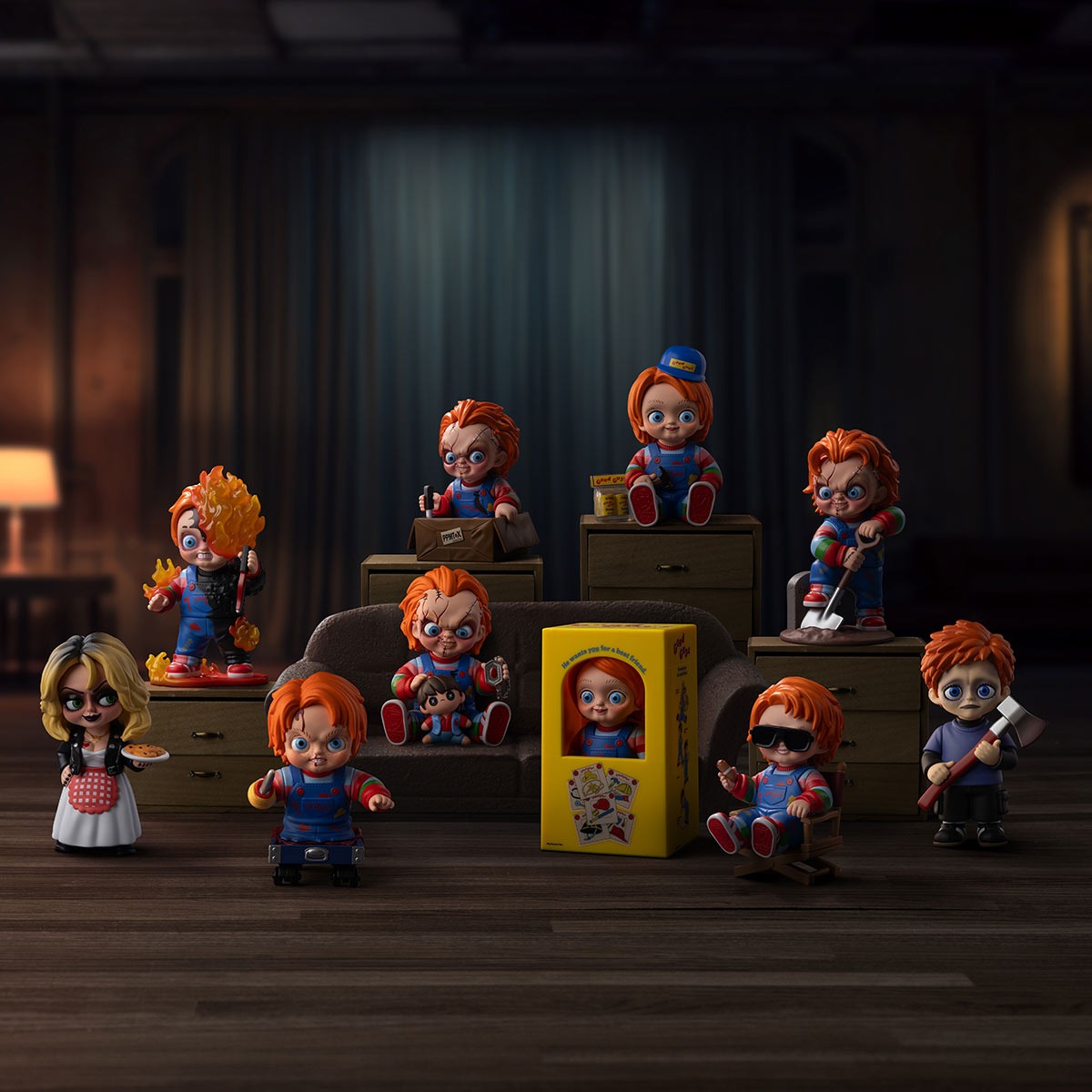 POPMART meets CHUCKY/ チャッキー フランチャイズ トレーディング