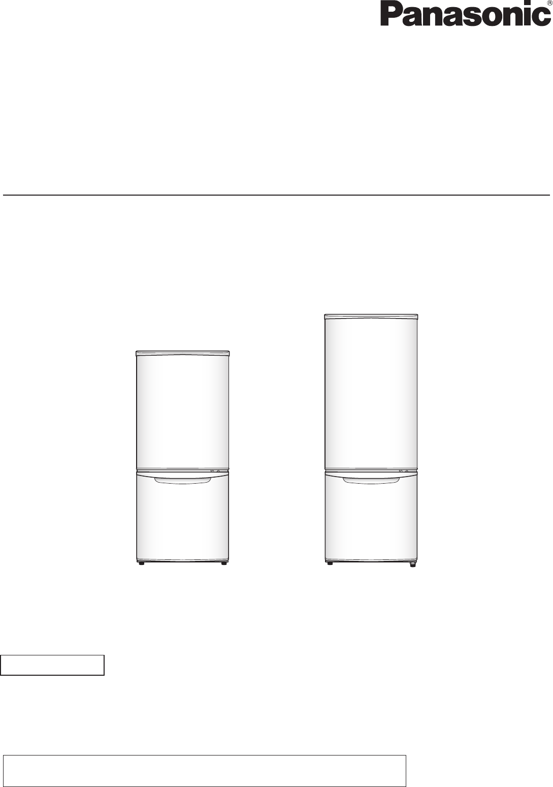 説明書 パナソニック NR-BW144C 冷蔵庫-冷凍庫