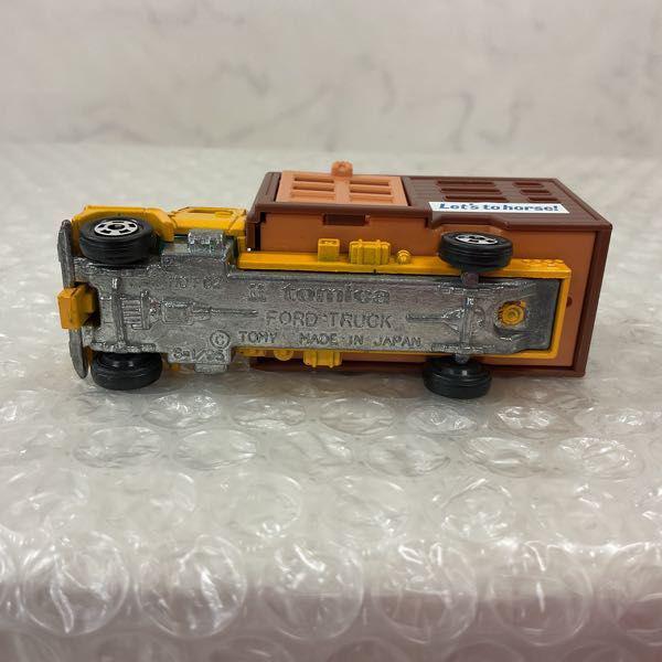 赤箱トミカ フォード キャトル トラック 日本製 馬 販売・買取
