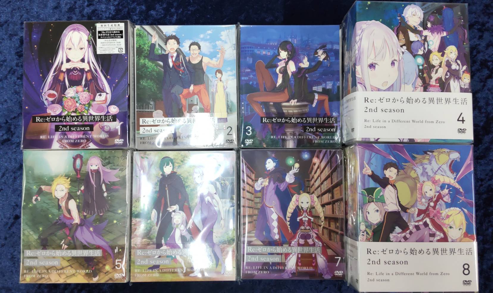 Re:ゼロから始める異世界生活2nd season DVD 全巻セット