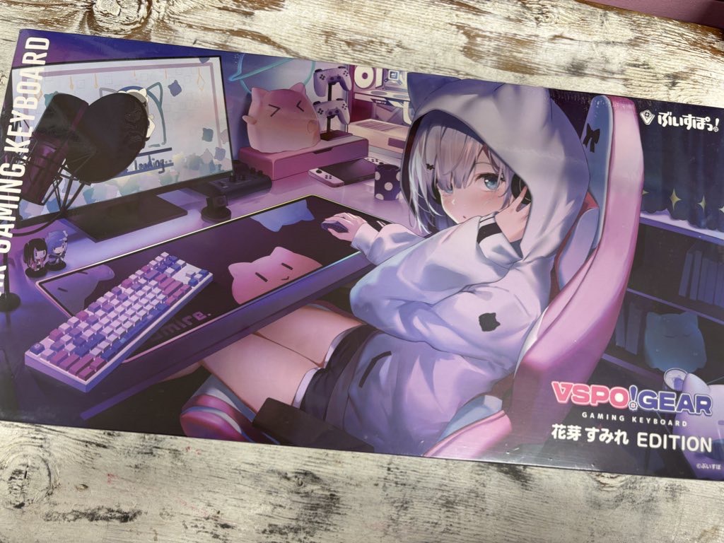 アイドル】ぶいすぽっ！花芽すみれ ゲーミングキーボード入荷です
